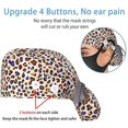 thumbnail image 3 of Scrub Cap With Buttons Bouffant Hat With Sweatband for Womens and Mens, 3 of 3