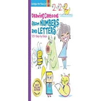 Drawing Cartoons from Numbers and Letters: 125 Step-By-Steps (Paperback)