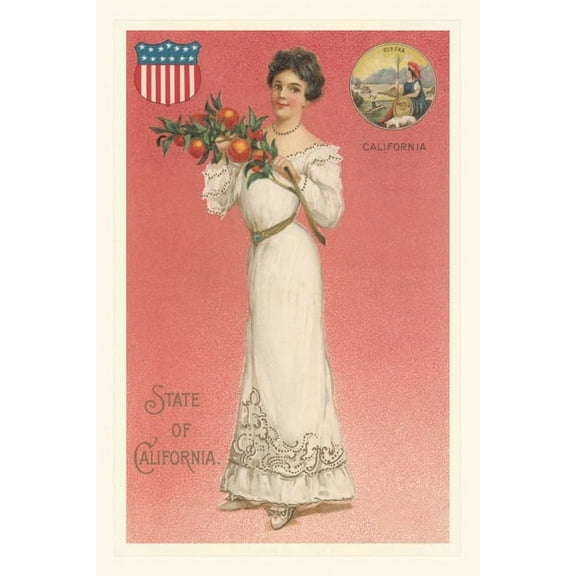 Pocket Sized - Found Image Press Journals: Vintage Journal California Belle (Paperback)