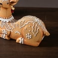 thumbnail image 6 of Elk Resin Ornaments Furniture Christmas Decoration Props Crafts Christmas Decorations Sitting brown, 6 of 6