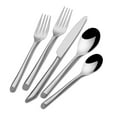 thumbnail image 3 of Towle Wave 20-Piece Forged Flatware Set, Stainless Steel, 3 of 10
