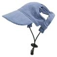 thumbnail image 2 of 2025 Upgraded Dog Sun Hat - Adjustable Summer Beach Visor for Dogs & Cats with Ear Holes - Breathable Puppy Baseball Cap & Sunbonnet Headdress for Outdoor Activities, 2 of 9