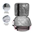thumbnail image 3 of Haosy Soft Pink Reusable Lunch Box Men/Women Insulated Lunch Bag for School Picnic Travel, 3 of 6