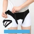 thumbnail image 6 of Hernia Belt Truss for Men Single/Double Inguinal or Sports Hernia, Hernia Support Brace for Men Pain Relief Recovery Strap with 2 Removable Compression Pads Comfortable Material for Truss Hernia Belt, 6 of 7