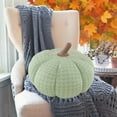 thumbnail image 4 of Plush Pumpkin Pillow 15.7 inch Simulated 3D Cushion Stuffed Pumpkin Toy Pillows Fall Decorations for Thanksgiving Christmas Halloween Bedroom Sofa Couch, Large Size, 4 of 7