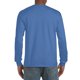 thumbnail image 2 of Gildan -Camiseta de manga larga de verano para hombre (Azul Flo), 2 of 2