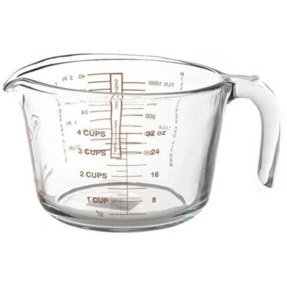 Arcuisine Borosilicate Glass Measuring Cup / 1 Liters / 33.8 Ounces
