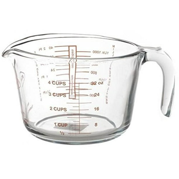 Arcuisine Borosilicate Glass Measuring Cup / 1 Liters / 33.8 Ounces