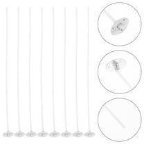 MLINS  50 Pcs Candle Lamp Wick Wicks for Making Cotton Scented Candles White