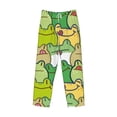 thumbnail image 4 of Disketp Cartoon Frog Men'S Pajama Pants - Ultra Soft Fleece Sleep And Lounge Pants (Size: S-Xxl), 4 of 9