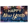 thumbnail image 1 of Bonheur Réveillon du Nouvel An - Or - Décorations de Table de Fête - Napperons de Fête du Réveillon du Nouvel An, 1 of 5