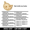 thumbnail image 2 of Kawaii Narwhal Wood Mini Charms Shapes DIY Craft Jewelry - No Hole - 18mm (17pcs), 2 of 7