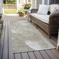 thumbnail image 6 of Addison Rugs Chantille Indoor/Outdoor Transitional Abstract Taupe Washable Runner Rug, 2'3" x 7'6", 6 of 6