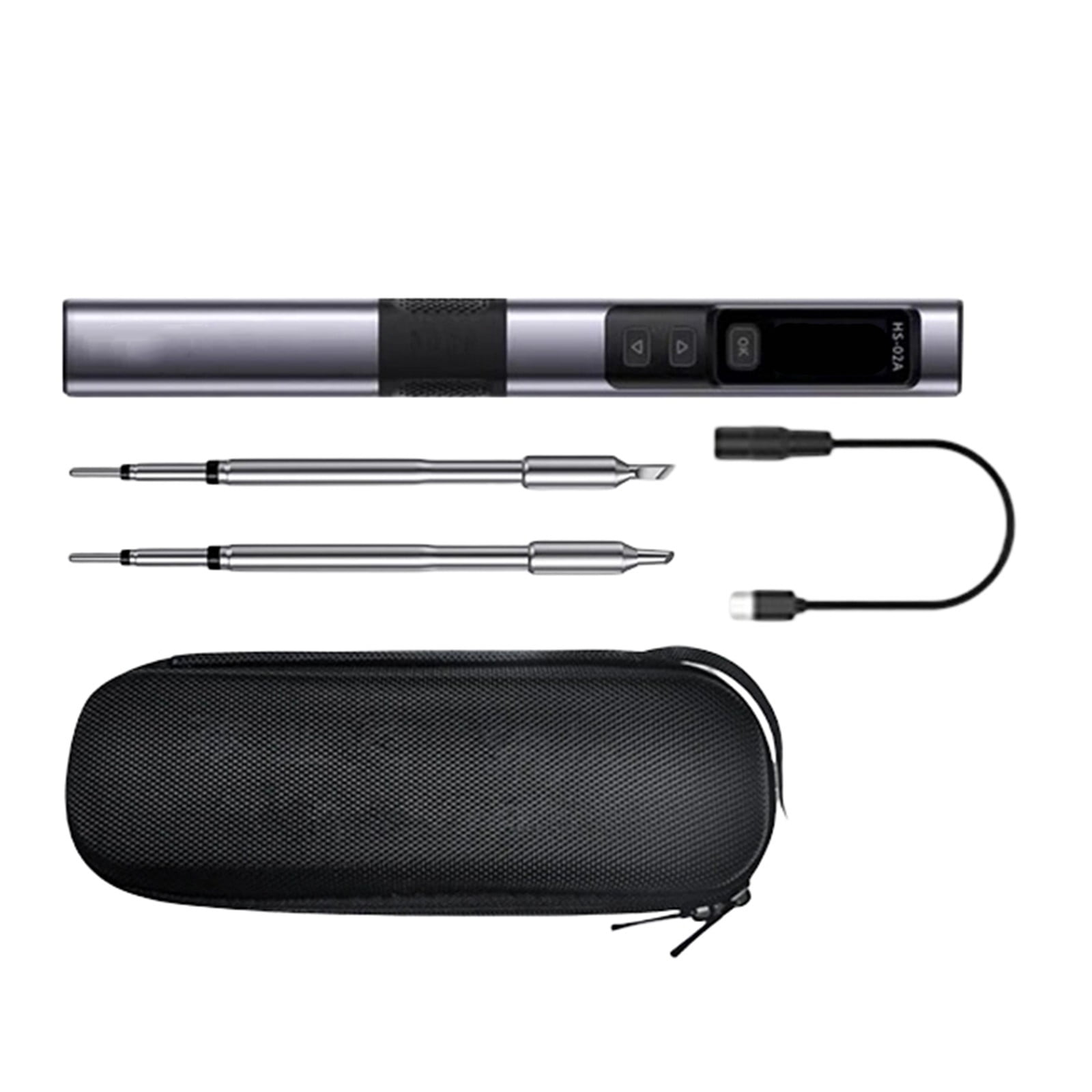 Portable Fast Heating 100W Soldering Iron Having Auto Sleep Mode to Prevent Dry Burns for Enhancing Safety