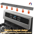 thumbnail image 6 of NOGIS Silicone Magnetic Stove Top Shelf 15 Inches Over Stove Spice Rack Shelf for Back of Stove Organizer Shelf for Stove Top Space Saver Stove Storage Shelf for Kitchen (Gray), 6 of 7