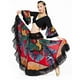 thumbnail image 5 of Falda gitana tribal Salvador Maxi 25 Yardas para Danza Del Vientre Negro, 5 of 10