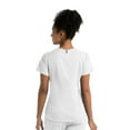 thumbnail image 2 of Grey's Anatomy GRST011 Women's Emma Scrub Top White S, 2 of 2