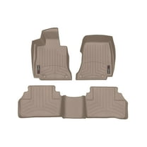WeatherTech Custom Fit FloorLiners compatible with 451535-1-2 - 1st & 2nd Row Tan