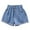 Dark Blue, variant on Gelikeya Girls Jean Shorts 7-9 Years Baggy Pull On Straight Denim Shorts Knee Length Shorts Casual Wide Leg Shorts Drawstring Sports Shorts Dark Blue