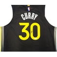 thumbnail image 3 of Golden State Warriors Stephen Curry Autographed Black Nike Authentic City Edition Jersey Size 48 JSA 235683, 3 of 5