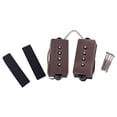 thumbnail image 4 of fastboy 2 Pieces 4-String P-Bass Soundhole Pickups with Mounting Screws Universal Replacement Parts Maintenance Kit Accessories, 4 of 6