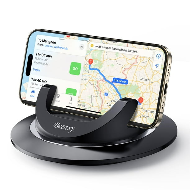 Soporte para teléfono móvil Beeasy Dashboard, giratorio 360°, para iPhone