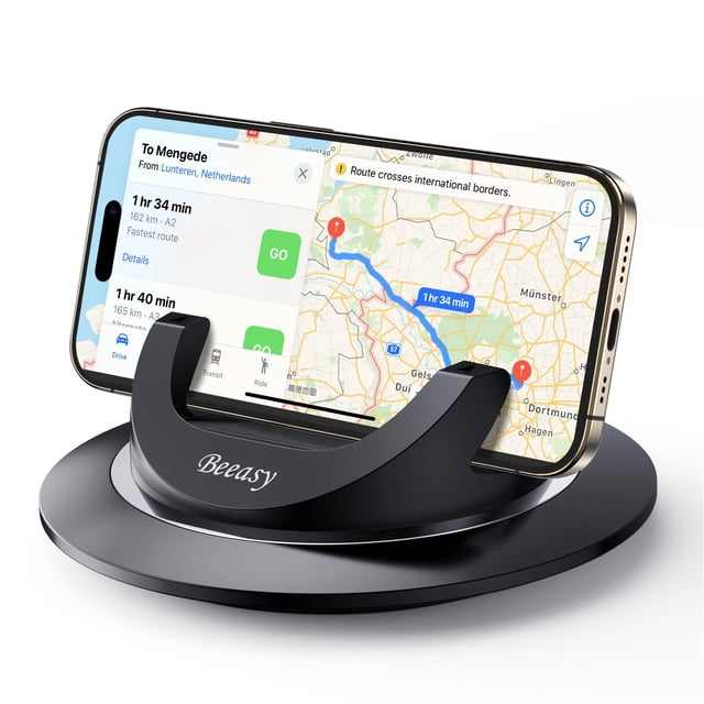 Soporte para teléfono móvil Beeasy Dashboard, giratorio 360°, para iPhone