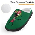 thumbnail image 4 of Invader Zim Kid's Cotton Slippers Winter Warm Soft Plush Slippers with Rubber Sole Non-Slip Indoor Outdoor Slip on Shoes Fluffy House Slippers For Boys Girls Teen, 4 of 8