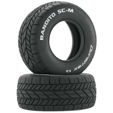 Duratrax Bandito SC-M Oval Tires C3 (2), DTXC3801