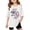 1-White323, variant on Kiijoy Girls USA 250th Short Sleeve T-Shirt 4th Of July Loose Crew Neck T Shirt, Sizes 3-14