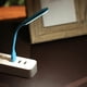 thumbnail image 4 of USB lámpara LED portátil portátil libro lectura escritorio noche luz azul claro, 4 of 5