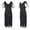 Black, variant on HKEJIAOI Fringe Dress Deals Clearance Birthday Dress Plus Size Vintage 1920s Flapper Tassel Great Evening Party Cocktail Dress Gold