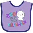 thumbnail image 3 of Inktastic Boo It's My First Halloween Cute Ghost Boys or Girls Baby Bib, 3 of 4