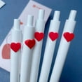thumbnail image 3 of Limited Time Offer Wmmxey Pen Love Creative Gel Pen Simple Black Pen Small Fresh Water Creative Pen Student Gift Simple Black Pen 3Ml,1 Pen, 3 of 6