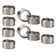 thumbnail image 1 of Kit d'Espacement en Acier Inoxydable 10 Pcs 15mm OD 12mm ID Accessoires de Matériel Durable pour Assemblage de Roulement d'Arbre et Projets Mécaniques, 1 of 7
