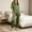 #140-Army Green, variant on TaTaai Womens Pajama Set Short Sleeve V Neck Imitation Silk Satin Solid Soft Silky Breathable Two Piece Loungewear for Home Gift