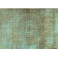 thumbnail image 1 of Ahgly Company Indoor Rectangle Persian Light Blue Traditional Area Rugs, 8' x 12', 1 of 4