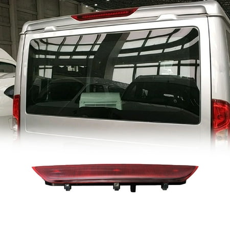 

GWONG High Mount Stop Light Wear-resistant Replacement ABS 3rd Brake Light Strip 1899968 1821327 185817 for Ford Transit 15-20