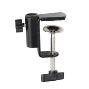 APLVFFZH Table Mount Clamp Arm Stand Fittings Screw Practical Shockproof Microphone Stand Black