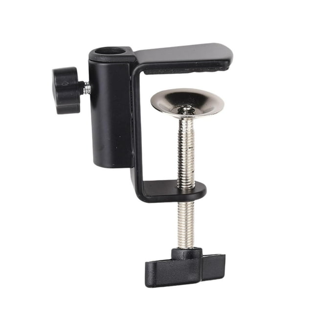 Esquirla Accessoires de Pince de Montage de Table de Bureau Support de Bras Protecteur pour Microphone Noir