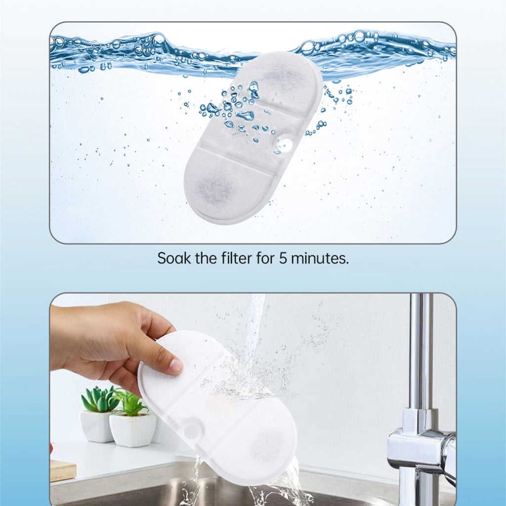 Miiottaa Dogs Cats Automatic Water Dispenser Indoor Water Dispenser Translucence Viewable