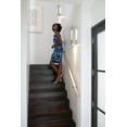 thumbnail image 3 of 2 Light Medium Outdoor Wall Lantern in Modern Style 6 inches Wide By 16 inches High-Bronze Finish-Gu10 Lamp Base Type Bailey Street Home, 3 of 8