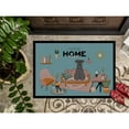 thumbnail image 3 of Black Miniature Schnauzer Sweet Home Door Mat, 3 of 3