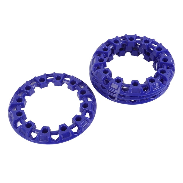 4Pcs 6 Inch ATV Wheel Hub Trim Cover Decorative Rim Guard for Go Kart with Universal Protection Decor Suitable for ATVs More