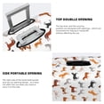 thumbnail image 3 of Gukieu Horses Print Suitcase Protective Cover, Elastic Zipper Buckle Suitcase Protective Cover, Suitable for Travel, Business Trip-Medium, 3 of 7