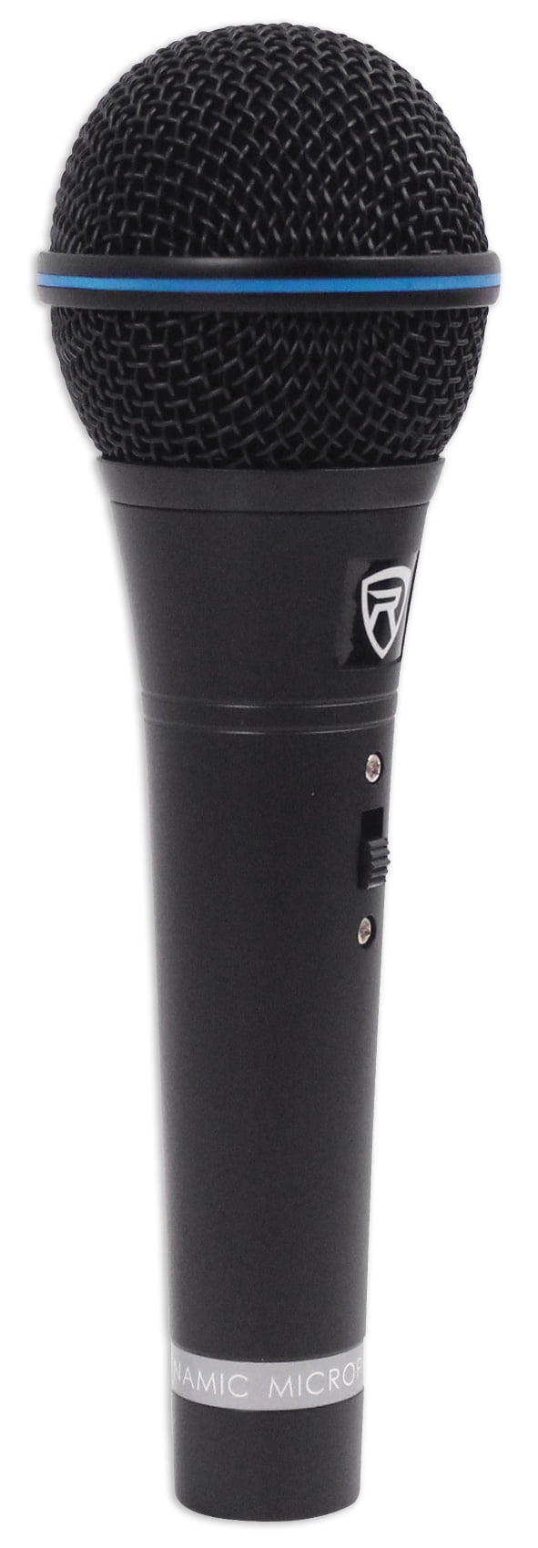 4) Rockville RMM-XLR Dynamic Cardiod Professional Metal Microphones w/XLR Cables