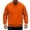 #7-Orange-A0719b, variant on Hearthz Men Crewneck Sweatshirt Solid Color Oversized Fleece Pullover Men Fall Winter Drop Shoulder Mens Pullover Shirts Light Purple XL