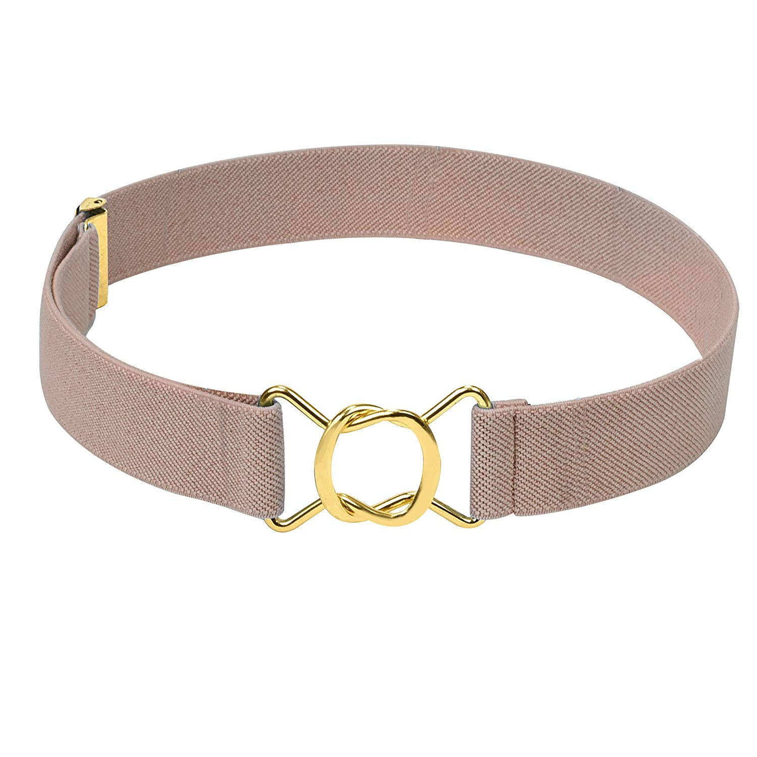 Hold Em Kids Toddler Clasp Gold Buckle Belt Elastic Adjustable Stretch Boys Belt in Bahrain at BHD 20 Rating 5