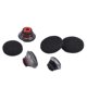 thumbnail image 5 of Auricular Auricular, Silicona Aislamiento De Sonido Duradero Respetuoso Con La Piel Auricular Punta Impermeable Suave Para Plantronics V5200 Para Trotar Cergrey Earbud Replacement, 5 of 8