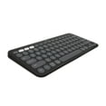 thumbnail image 1 of Logitech Pebble Keys 2 K380s, Multi-Device Bluetooth Wireless Keyboard with Customizable Shortcuts, Slim and Portable, Easy-Switch for Windows, macOS,, 1 of 11